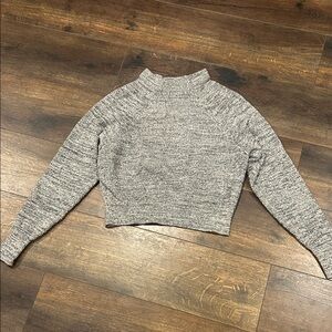 Free People Grey Knitted S Sweater